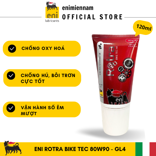 Nhớt láp / nhớt hộp số eni bike tec 80w90 120ml
