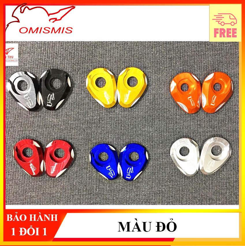 Long đền xi nhan 2 tầng nhôm CNC đủ màu
