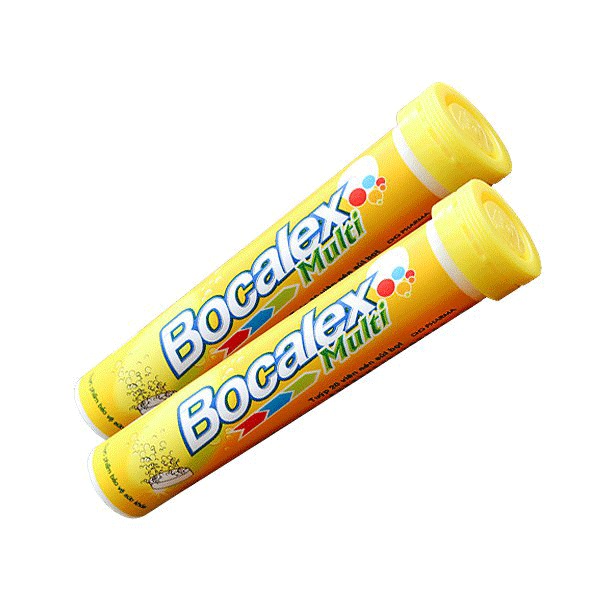 Viên sủi bổ sung vitamin Bocalex Multi - 20 viên - Giảm mệt mỏi