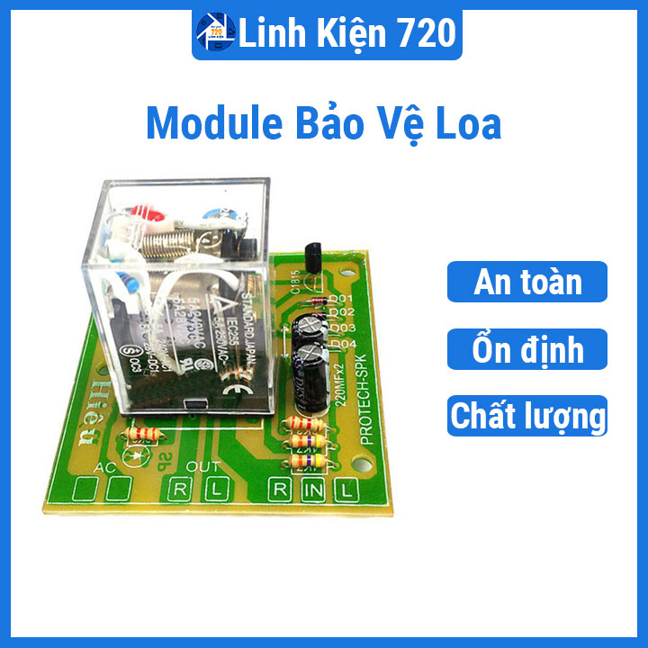 Mạch bảo vệ loa chất lượng ổn định