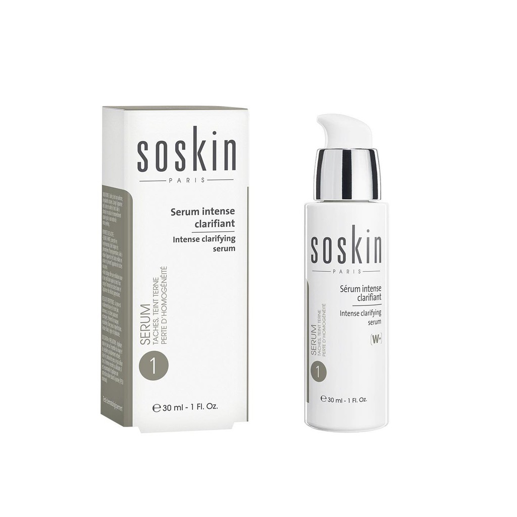 Tinh chất làm trắng da tăng cường soskin intense clarifying serum 30ml