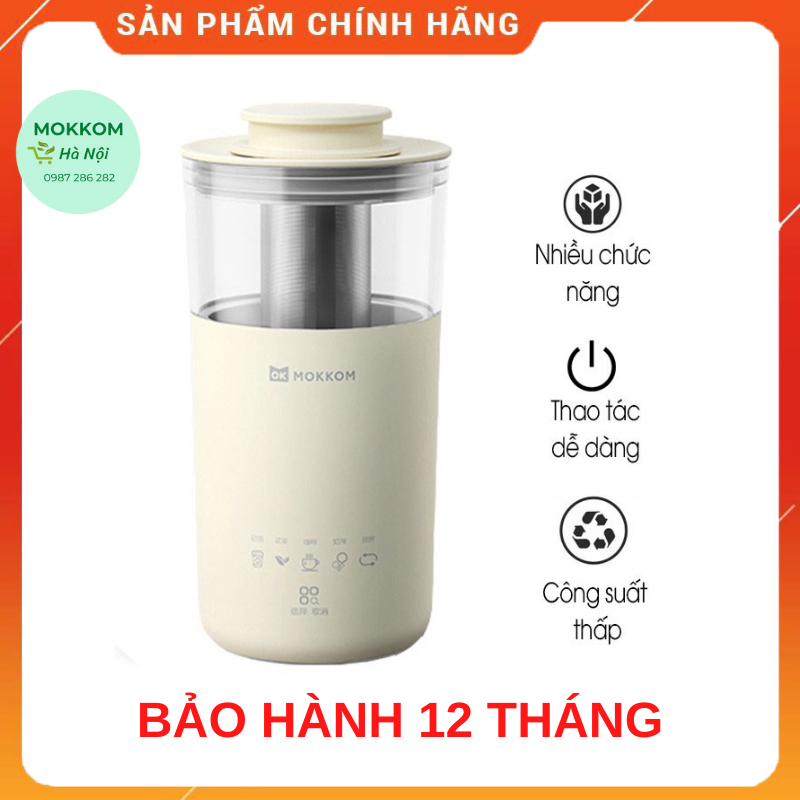 - Máy làm trà sữa Mokkom, máy pha trà, pha cafe mini đa năng thông minh, nhỏ gọn, tiện lợi cho mỗi gia đình
