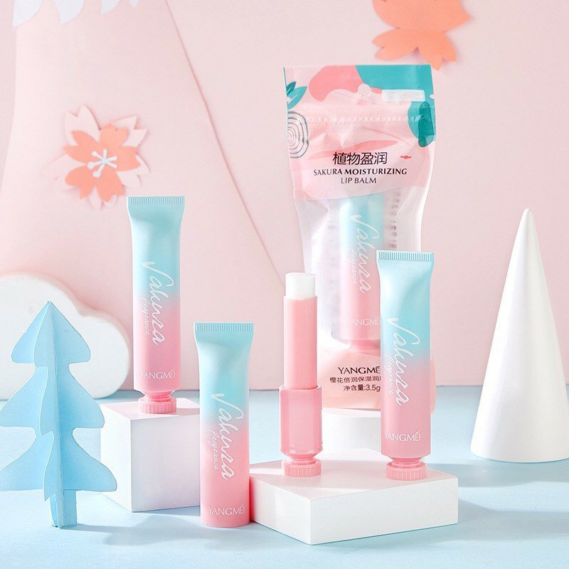 SON DƯỠNG TINH CHẤT HOA ĐÀO LÀM HỒNG VÀ MỀM MÔI