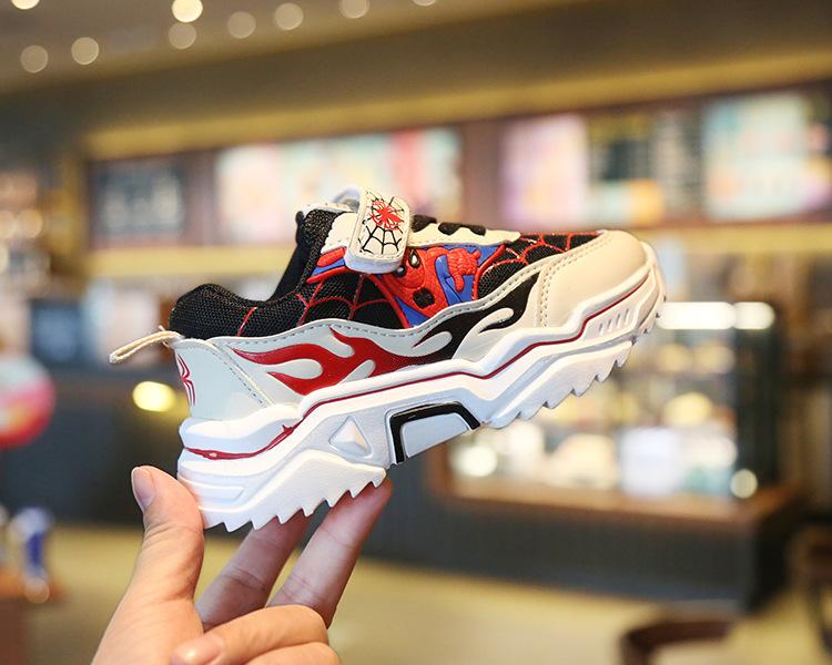 [HCM]GIÀY SPIDER MAN - NGƯỜI NHỆN THỂ THAO SIÊU NHẸ ĐỦ SIZE CHO BÉ TỪ 3-6 TUỔI