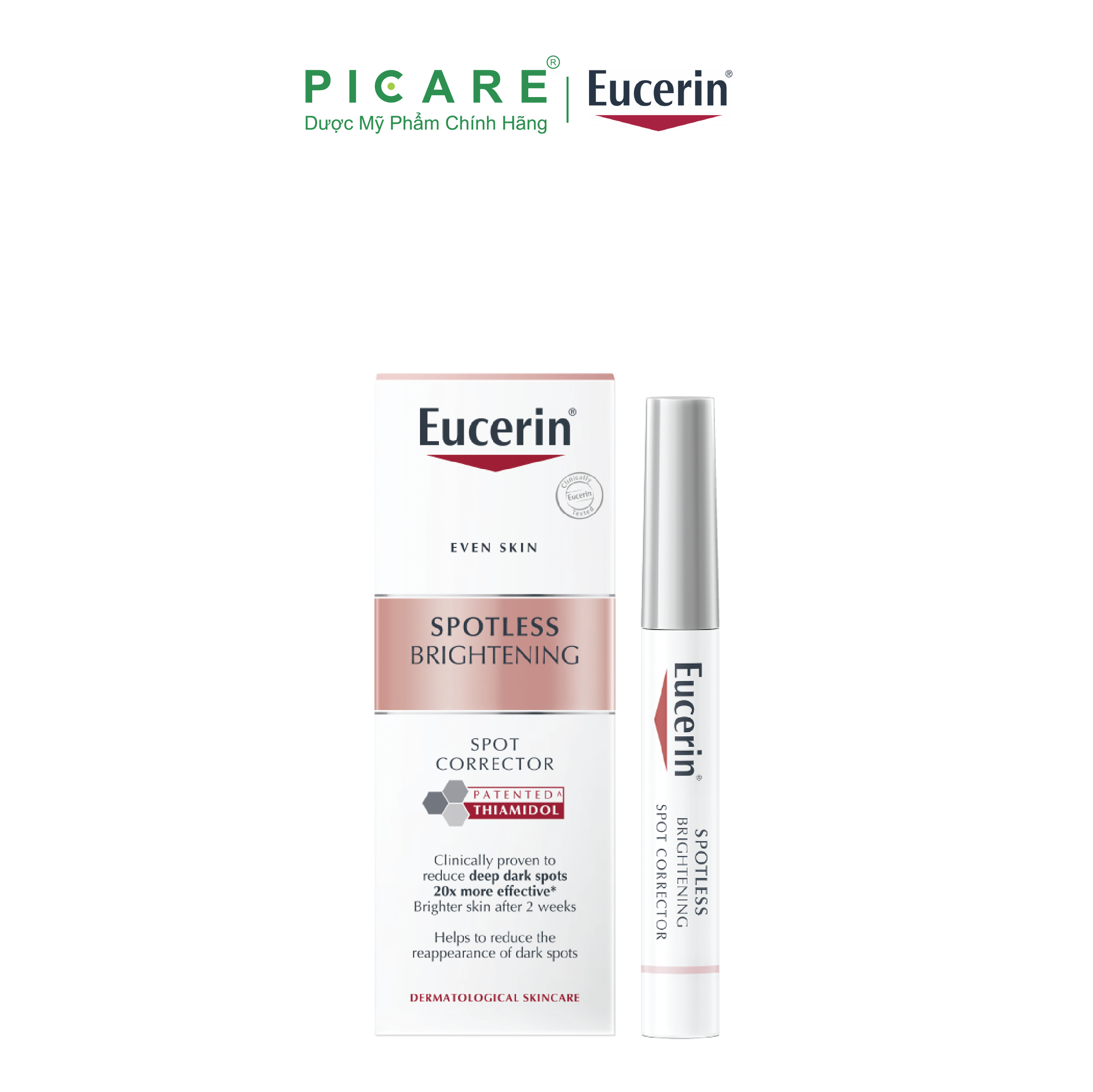 [GIẢM 20K ĐƠN 399K] Eucerin Tinh Chất Giảm Thâm Nám & Đốm Nâu Ultrawhite + Spotless Spot Corrector 5ml