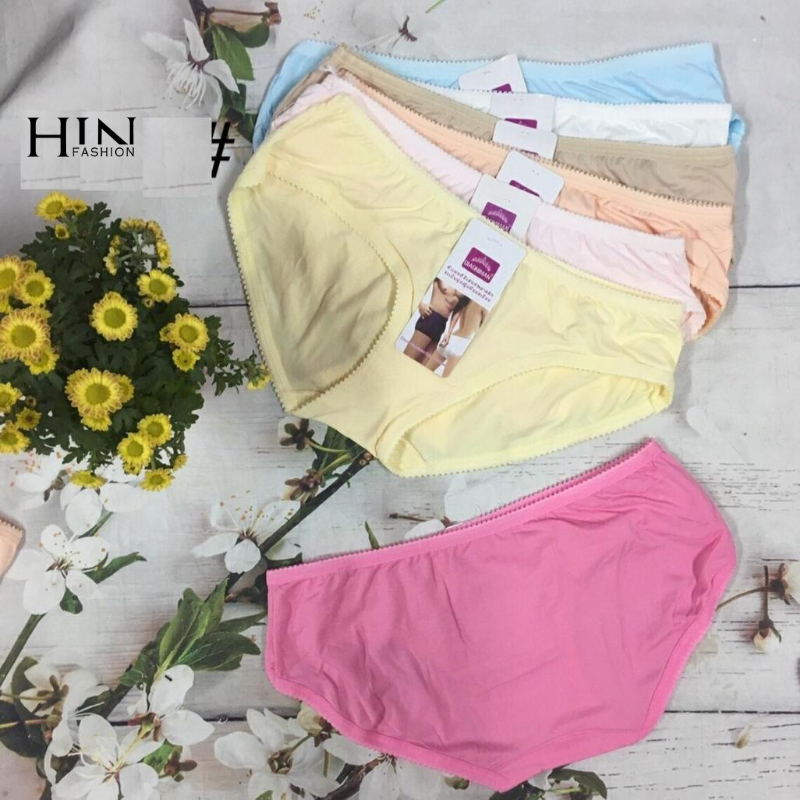 1 chiếc quần lót nữ cotton siêu mịn mát - chất liệu thấm hút tốt - quần chíp nữ - quần sịp nữ - HIN Fashion N07
