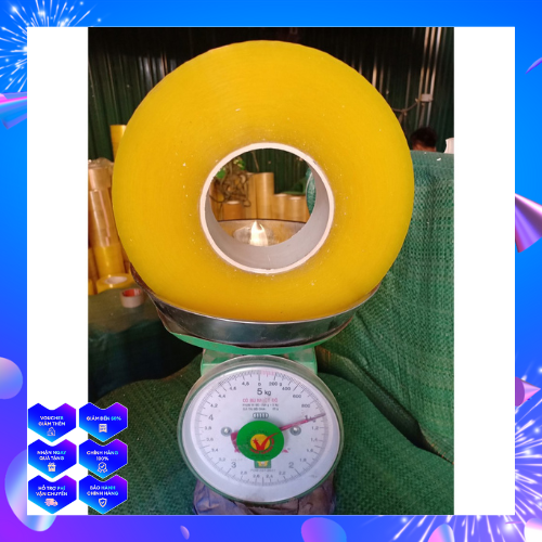 Băng dính lõi nhựa siêu mỏng 3mm, băng keo siêu dính cuộn 1kg lõi bé nhất iZamo