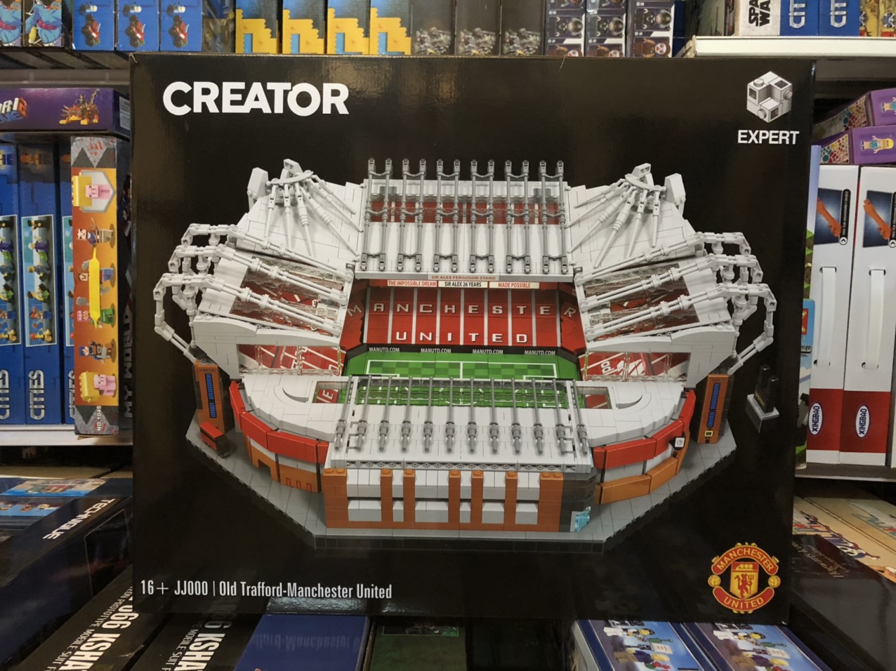 Mua Đồ chơi lắp ráp Giấy 3D Mô hình Sân vận động Old Trafford Manchester  United Kèm đèn LED  Tiki