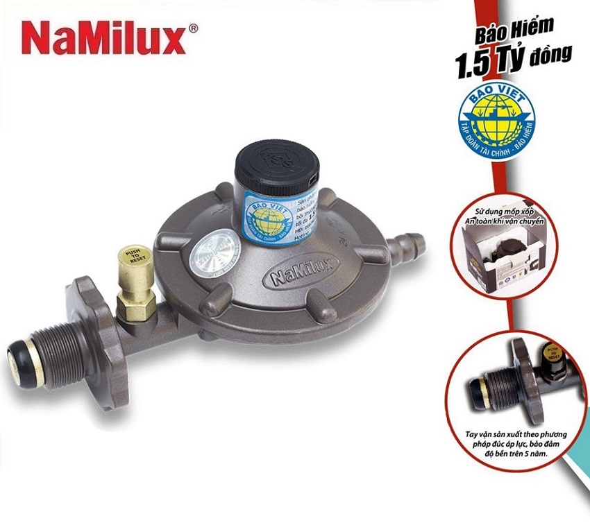 BỘ VAN ĐIỀU ÁP NGẮT GAS TỰ ĐỘNG NAMILUX NA-337S-VN BẢO VỆ AN TOÀN