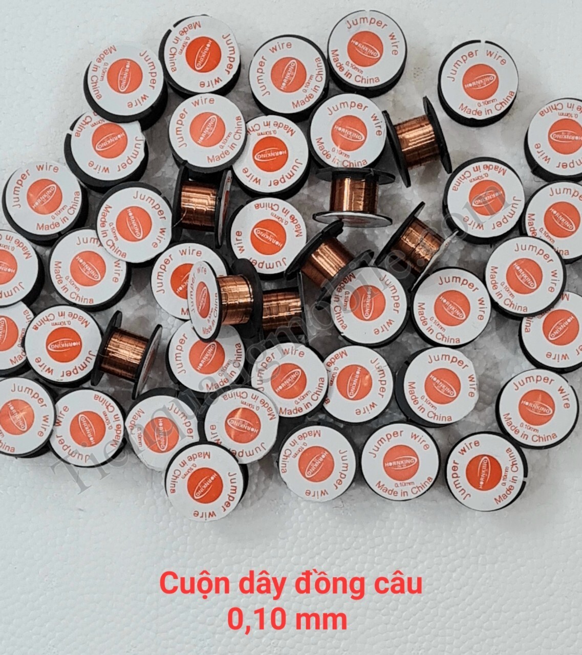 Cuộn dây đồng câu 0.1mm câu mạch linh kiện
