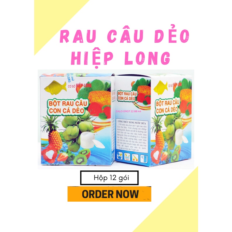 Rau câu con cá dẻo hiệp long