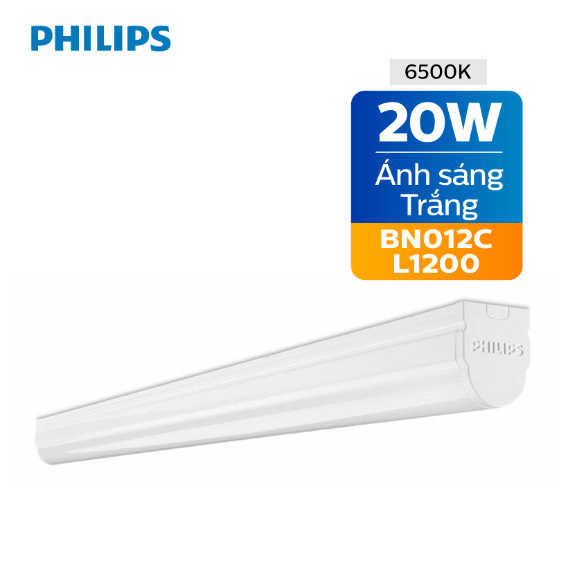 Đèn tường Philips LED BN012C T8 20W  - Kích thước 1.2m - Ánh sáng trắng / trung tính / vàng
