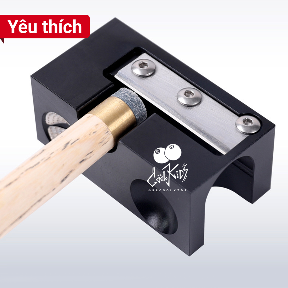 Dụng cụ gọt thay tẩy đầu cơ bida 8 in 1 - got, xăm, bo tròn, chỉnh sửa, mài, dũa, trà đa năng