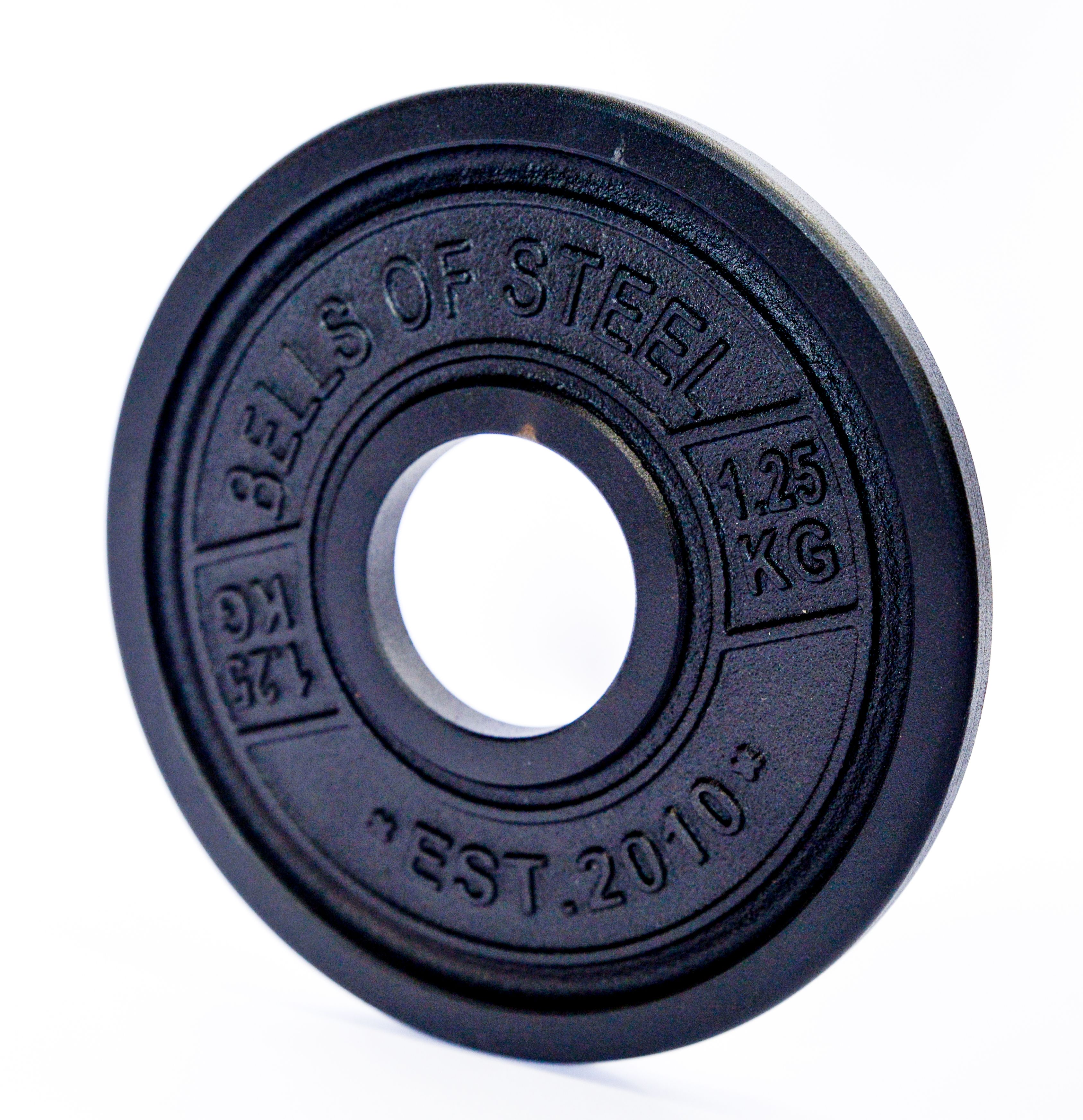 Một cặp tạ đĩa , tạ hiệu chuẩn/ tạ calibrated plates 1.25KG hiệu Bells of Steel-Canada chính hãng tiêu chuẩn xuất khẩu