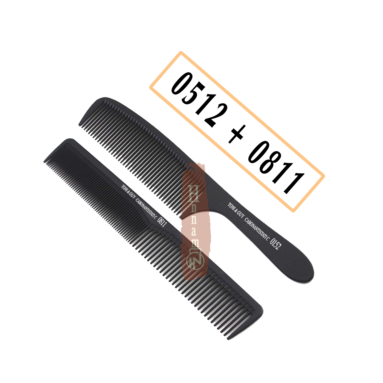Combo Đôi Lược 0152 + 0811 Carbon Antistaic Tony & Guy - Sản phẩm thịnh hành cho tóc đẹp Mua ngay tại shop Hnnam
