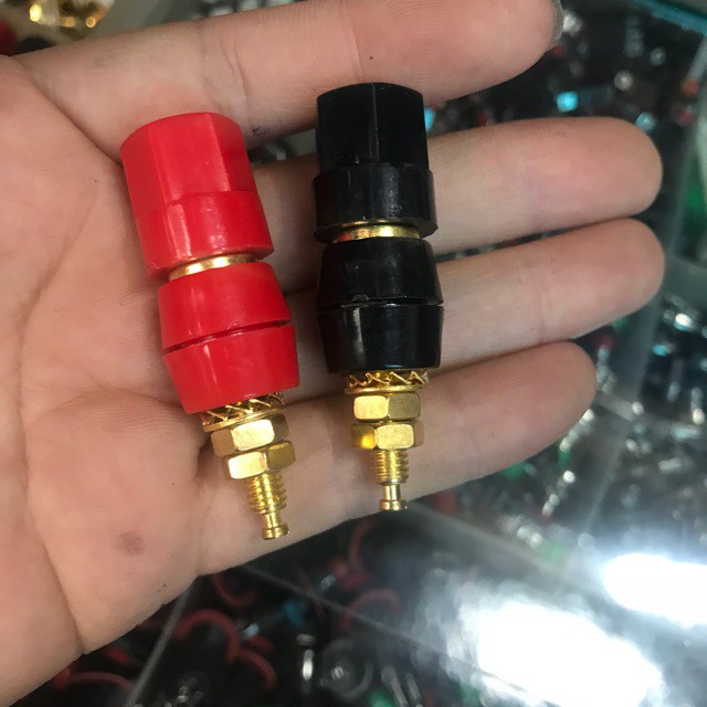 HOT-Cọc loa đơn bằng đồng bán đơn chiếc