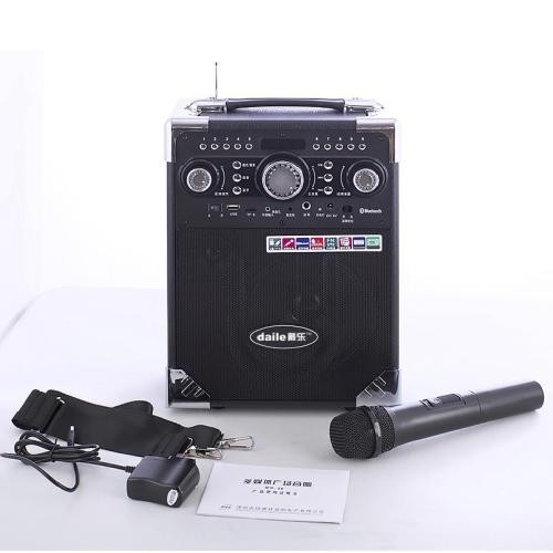 Loa karaoke bluetooth s8 Loa Daile S8 Có Kèm 1 Micro Không Dây
