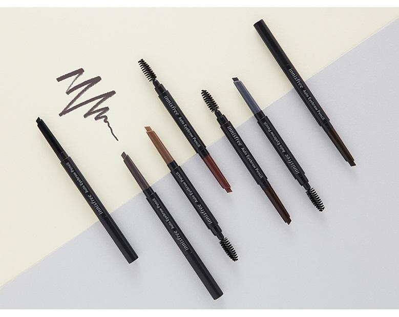 Chì kẻ mày Innisfree Auto Eyebrow Pencil - Mẫu 2019