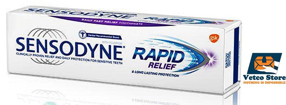 Kem đánh răng Sensodyne Rapid Relief 100g của Úc