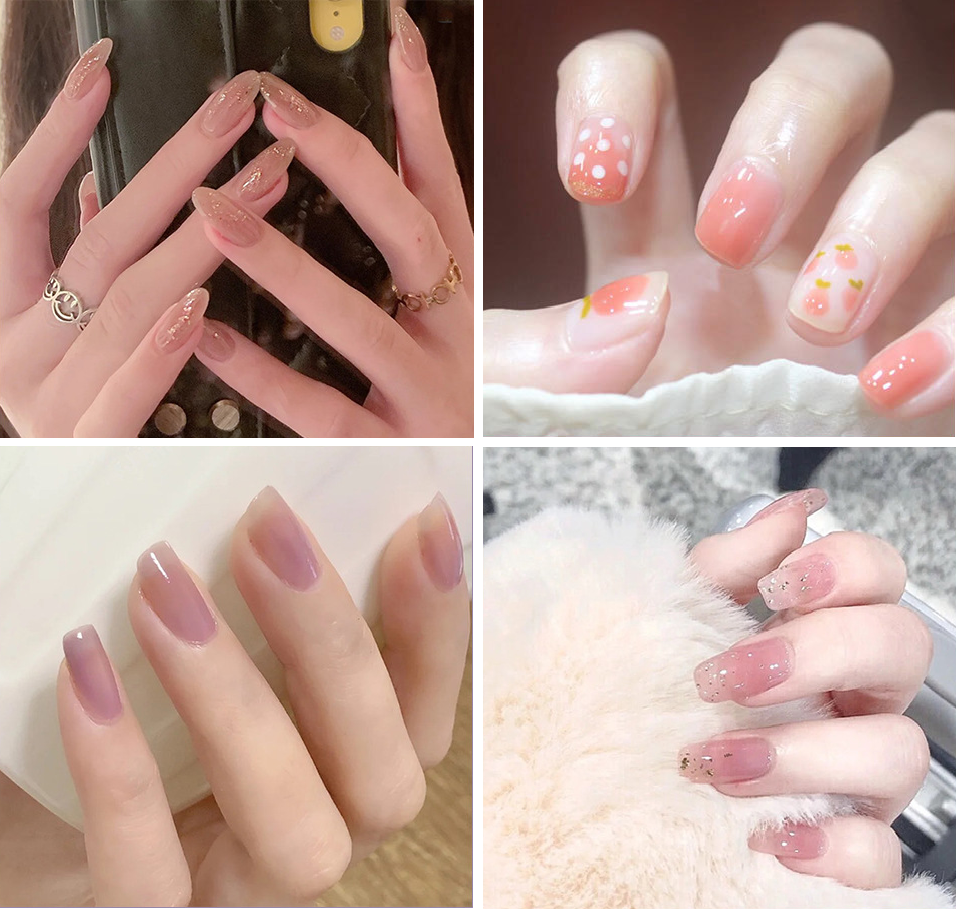 Móng tay giả đẹp làm nail 💖kèm keo💖 / R061-080/