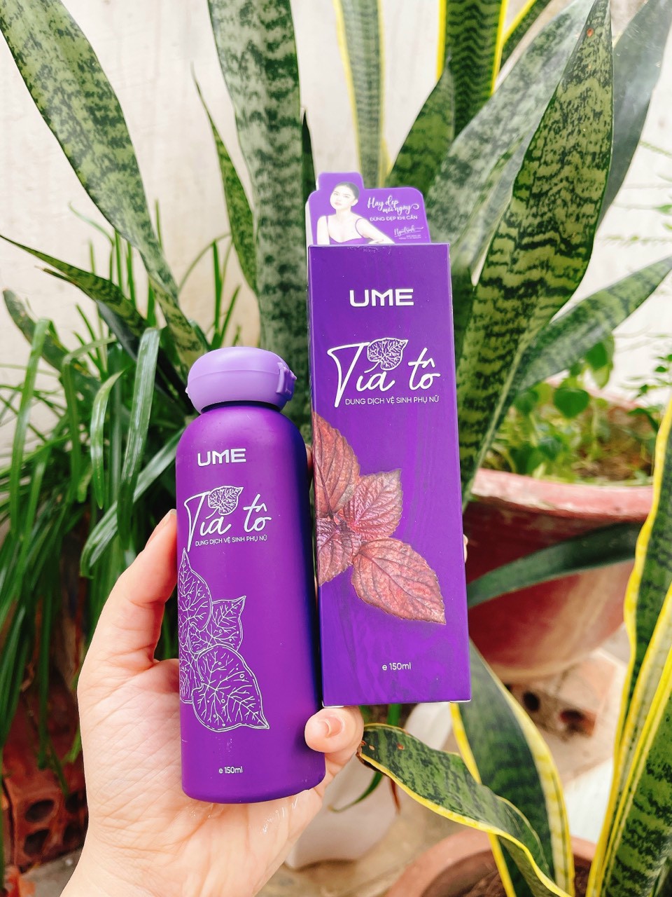 Dung dịch vệ sinh phụ nữ ume tía tô