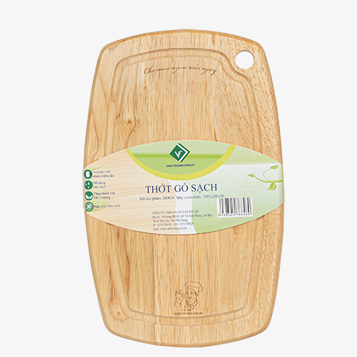 Thớt bầu dục nhỏ mỏng-quy cách 345x22x2