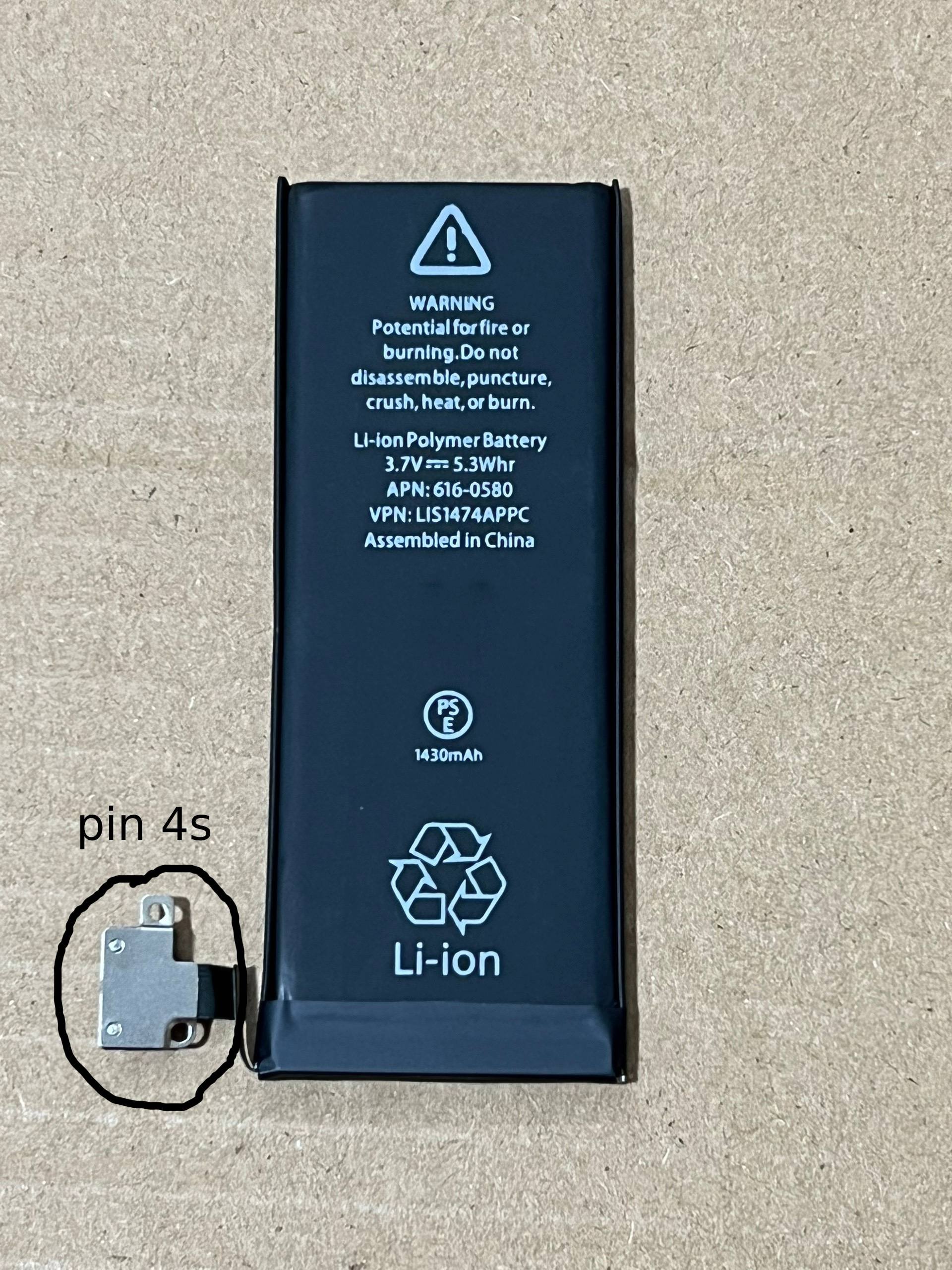 Pin EU dành cho điện thoại 4 /4s pin dung lượng chuẩn