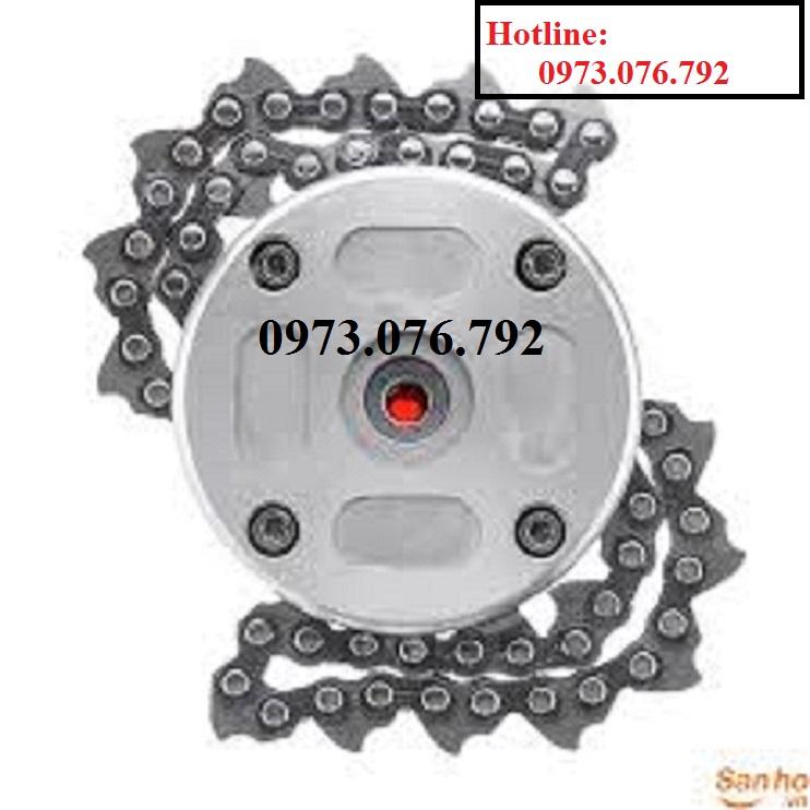 Lưỡi cắt cỏ gắn xích