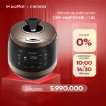 Nồi cơm áp suất cao tần Cuckoo 1.8L CRP-HWF1000F thiết kế sang trọng - Bảo hành 2 năm - Hàng chính hãng Cuckoo