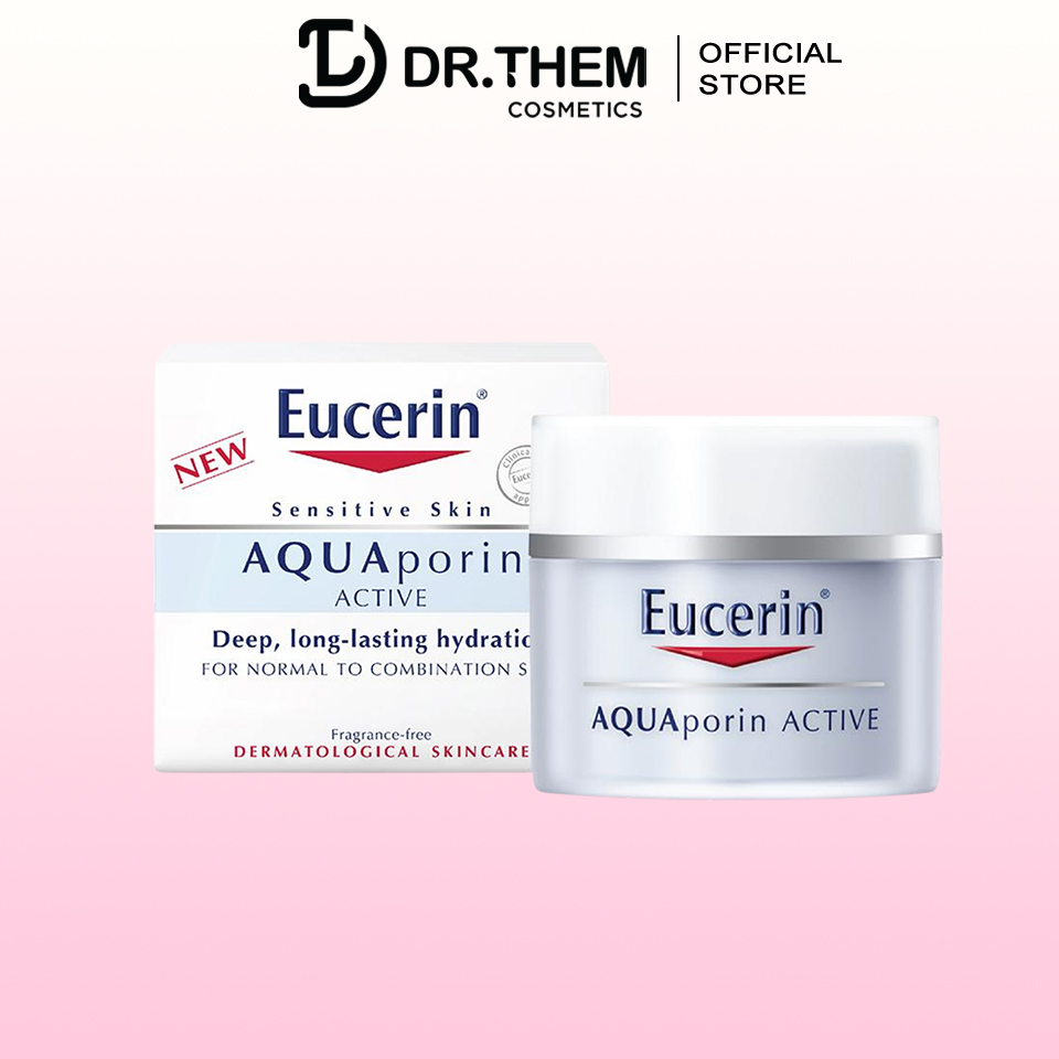 Kem Dưỡng Ẩm Eucerin AquaPorin Active For Normal To Combination Skin 50ml