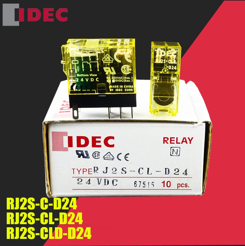[HCM]Hộp Relay Idec RJ2S-CL-D24 (10 cái/ hộp)