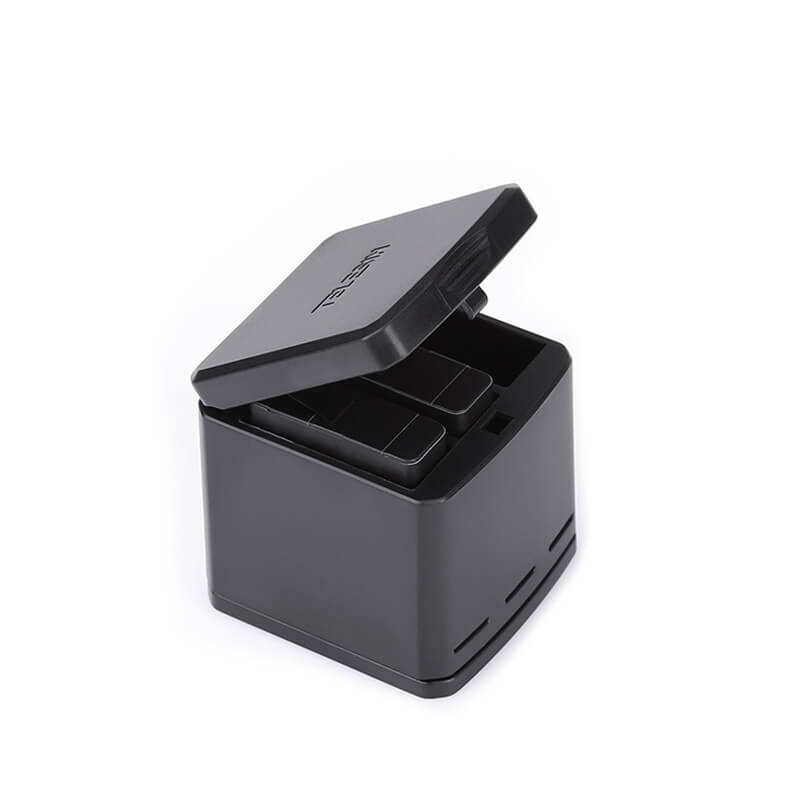 Hộp Sạc Pin Telesin Cho GoPro Hero 5 6 7 8 / Dock Sạc Pin Cho GoPro
