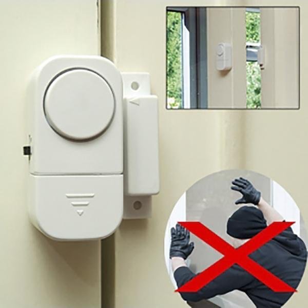 CHUÔNG BÁO ĐỘNG, GẮN CỬA THÔNG MINH, KÊU KHI CÓ NGƯỞI MỞ CỬA, PIN RỜI CÓ THỂ THAY THẾ TIỆN LỢI