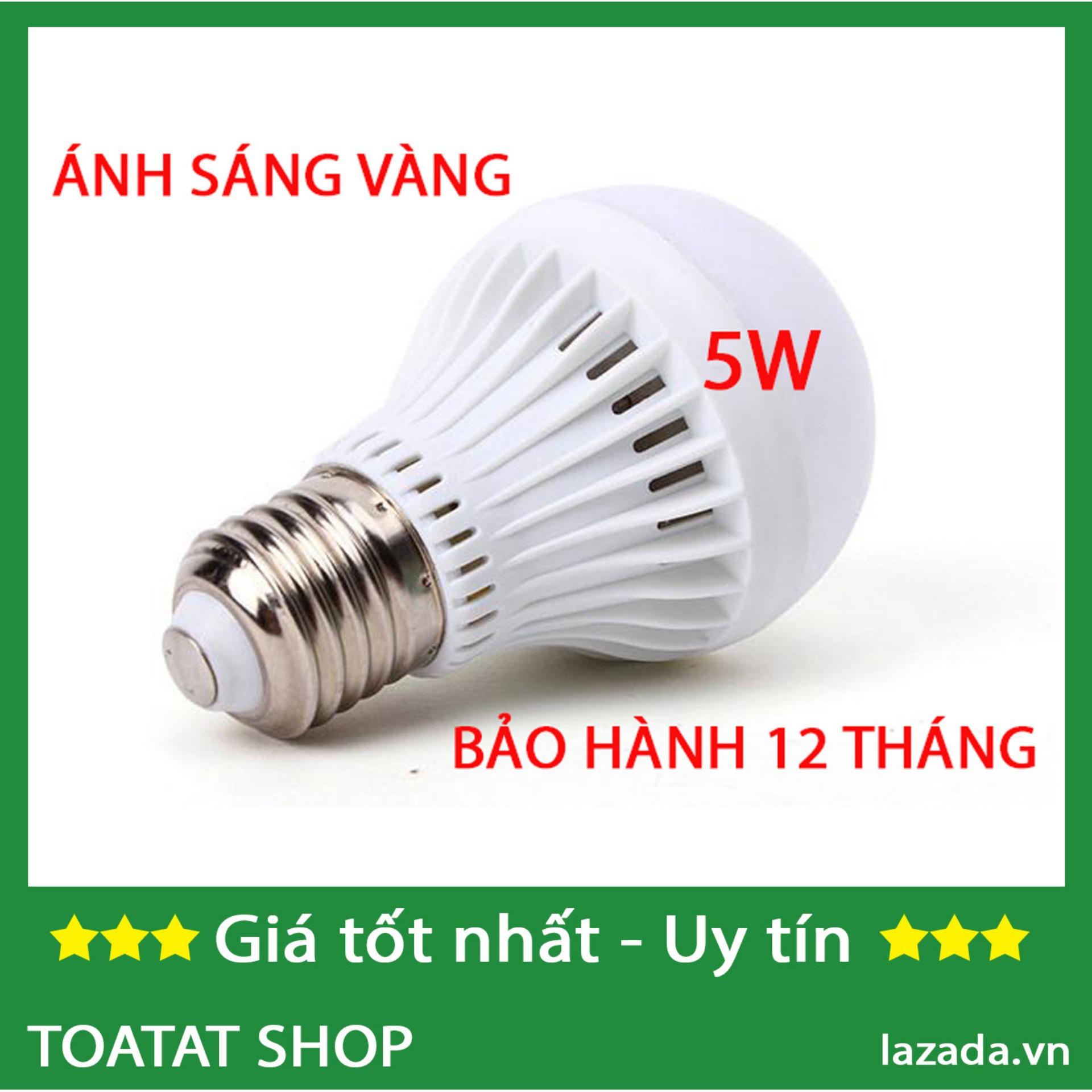 Bóng đèn Led cầu 5W Vàng - Siêu tiết kiệm