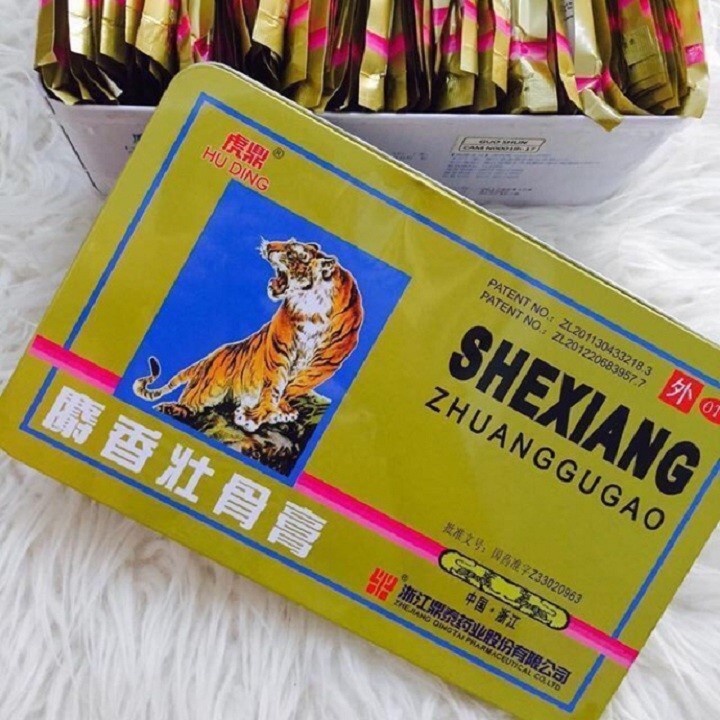 Combo 10 miếng cao dán con cọp có lỗ thông hơi