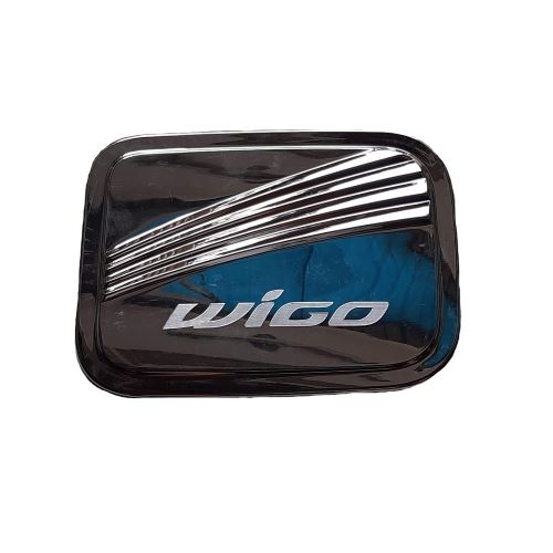 Ốp nắp bình xăng mạ crom xe toyota wigo 2018-2020