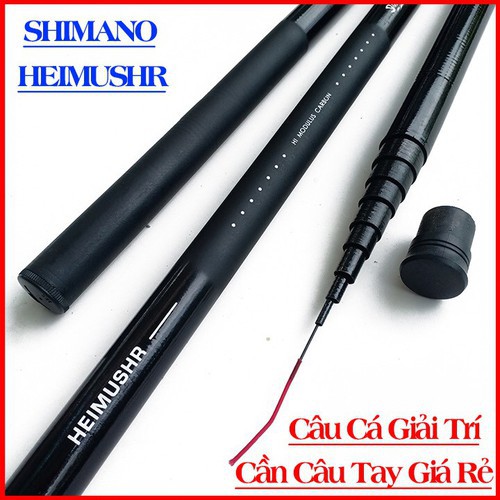 cần câu tay-cần câu rút Shimano thường từ 2m7 đến 5m4