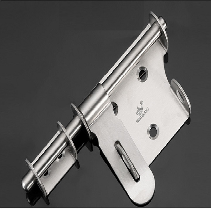 Chốt khóa bảng lớn cây gạt có khoen để móc ổ khóa bằng thép không gỉ phân loại 6inch và 4inch - 000758.803