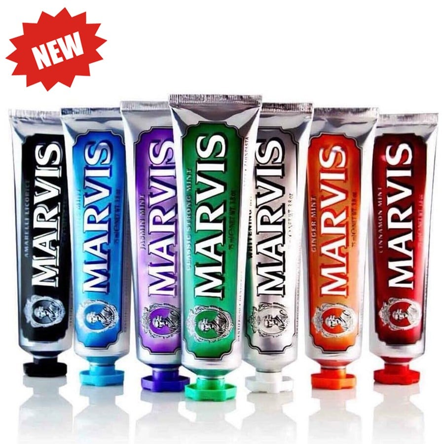 Kem đánh răng Marvis Toothpaste - Đầy đủ mùi hương date mới