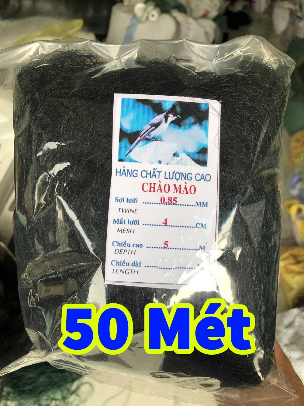 50 mét lưới bẫy chim chào mào, chòe, mi, khứu, sáo