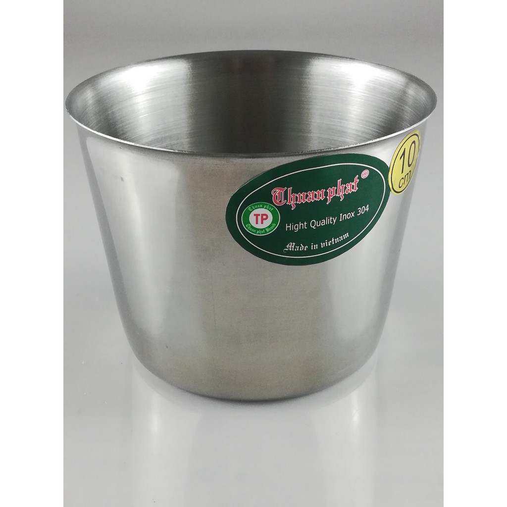 Bộ 5 ly làm đá Inox size lớn 10cm đường kính
