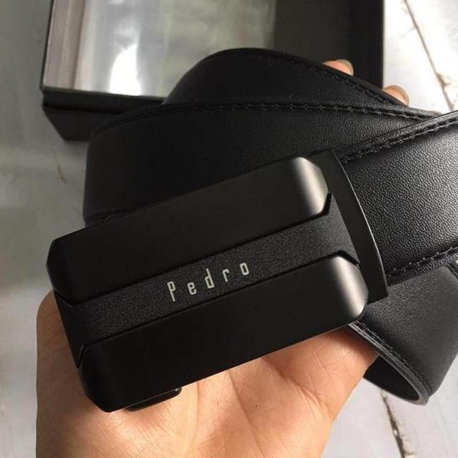 Dây nịt nam Pedro, thắt lưng tăng đơ nam Pedro. Full box, túi giấy