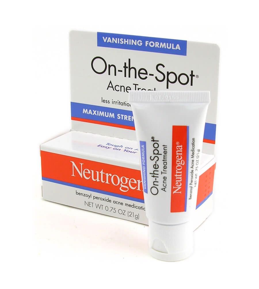 Kem chấm mụn Neutrogena On The Spot Acne Treatment Clinically Proven Power 21g (USA)