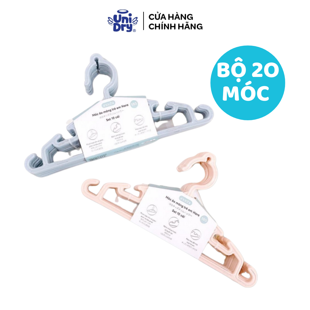 Quà tặng không bán - set 2 lốc móc áo trẻ em