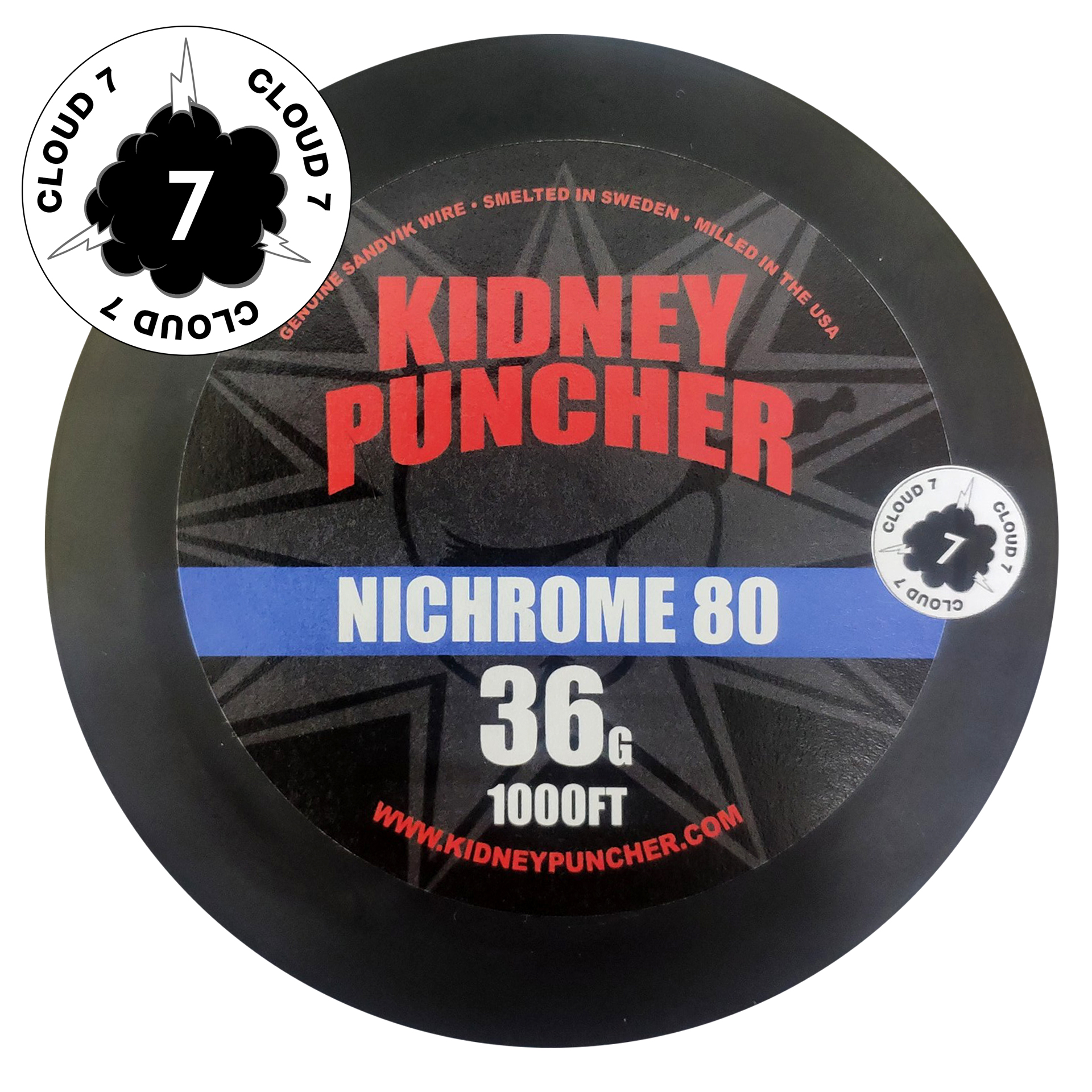 Dây điện trở Ni80 KIDNEY PUNCHER USA 1000ft 304m, dây điện trở sinh nhiệt Nichrome80 cao cấp Mỹ , dẫn nhiệt toàn phần, dây điện trở đa chức năng