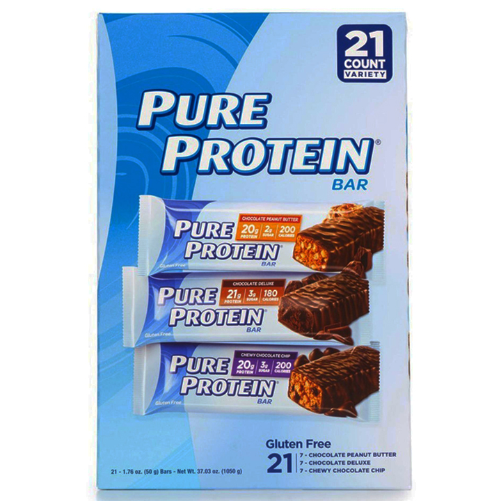 Bánh Pure Protein Socola hộp 21 thanh