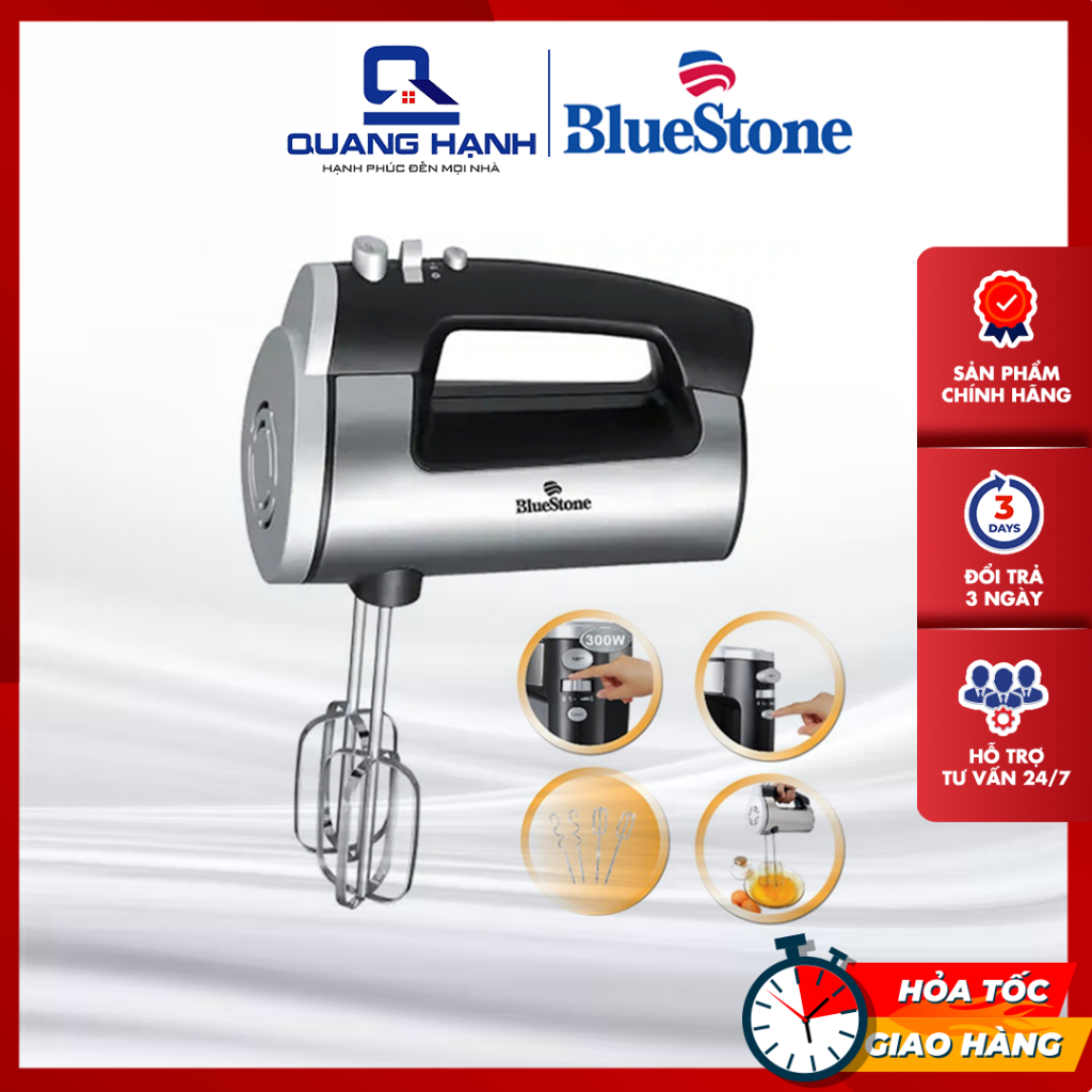 Máy đánh trứng bluestone hmb-6333s 300w - hãng phân phối