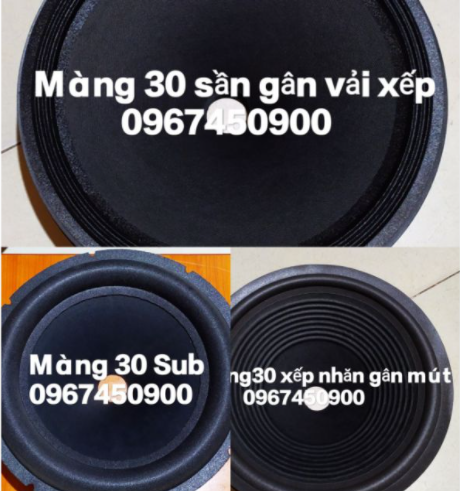 1 chiếc màng loa bass 30 các loại