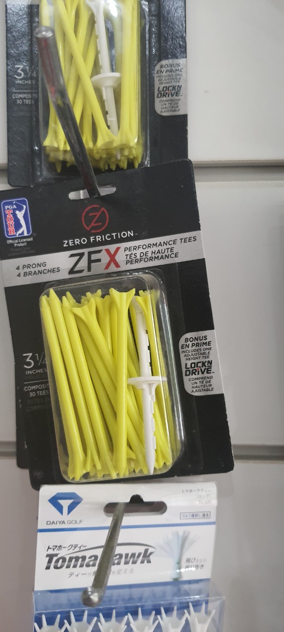 Tee Golf  Zezo Friction Tour Golf Tees 3 1/4'' 30 tees