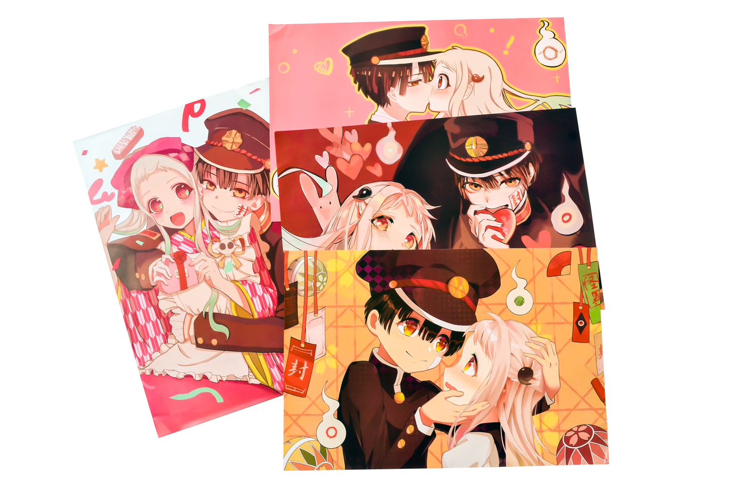 [7-11/12 VOUCHER 8%][thanh lý bán lỗ] Bộ 8 tấm poster Anime - Jibaku Shounen Hanako-kun [AAM] [PGN23]